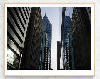Philadelphia Photo, Urban Art, Philadelphia Skyline, City Print, Philadelphia Print, Philadelphia Wall Art, House Warming Gift, Photo Print