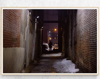 Philadelphia Print, Street Photography, Urban Art, Wall Art, Philadelphia Art, Street Art, City Art, Industrial Art, Contemporary Art