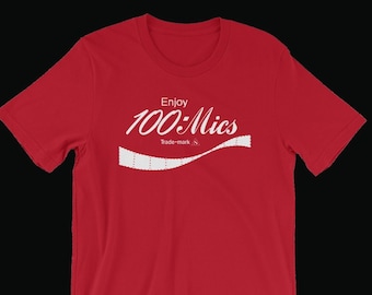 Goditi la maglietta da uomo 100mics