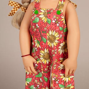 NEW! Handmade To Fit 19.5" Gotz Happy Kidz And Hannah Dolls - One Piece Romper