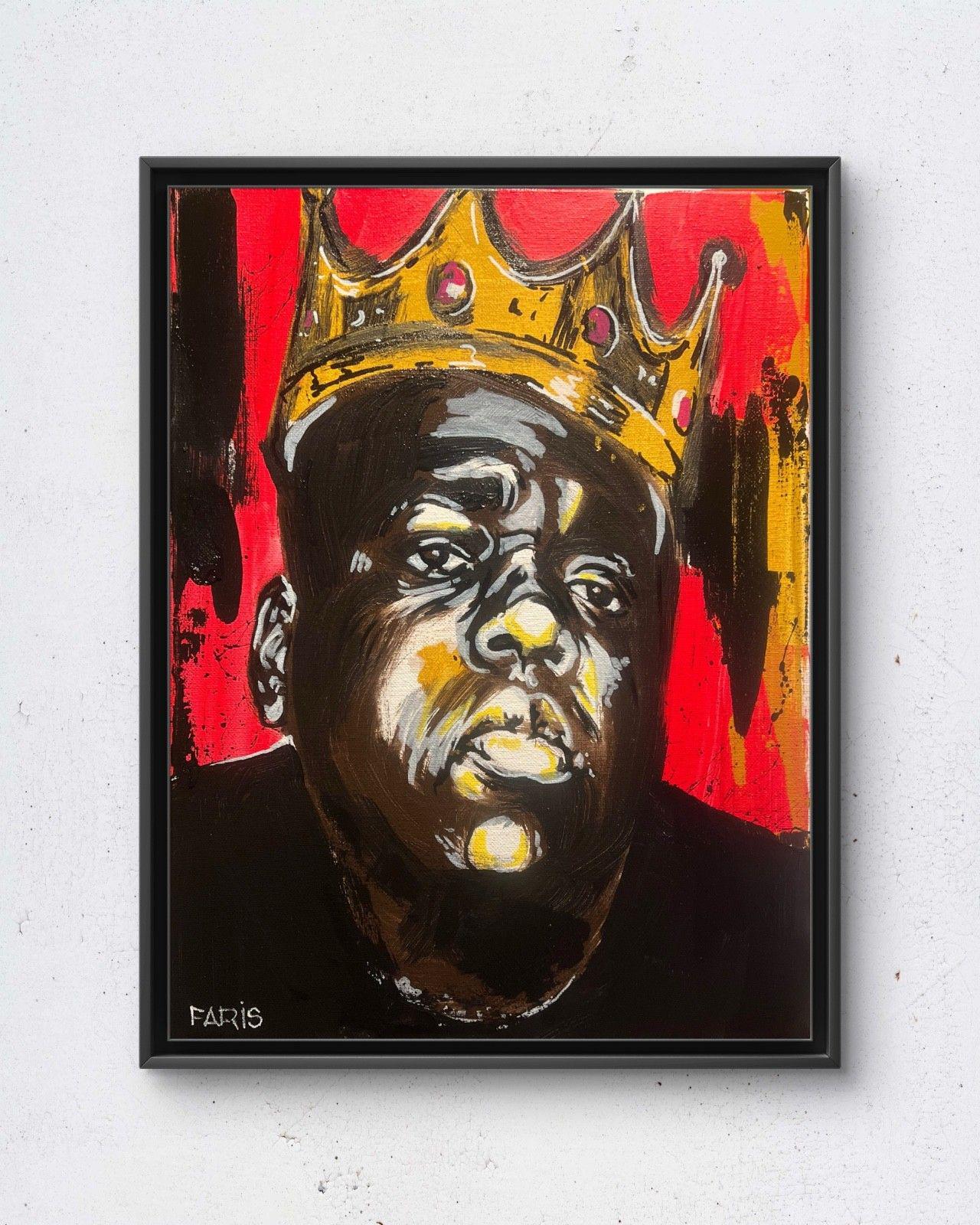 Notorious Big Painting - Etsy