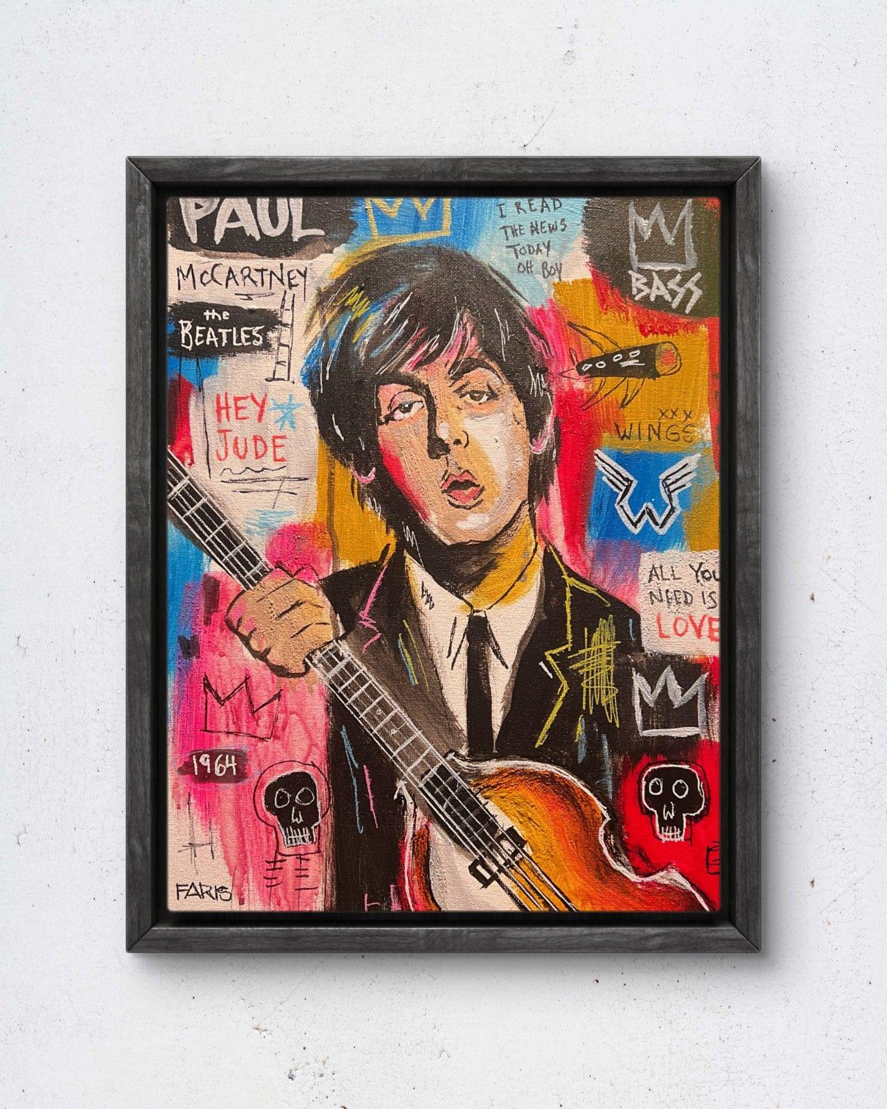 Paul Mccartney Pop Art Portrait - Etsy