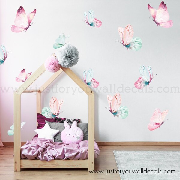Butterfly Wall Decal Etsy