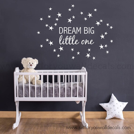 dream big little one wall decor