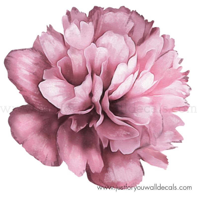 Flower Wall Decal Watercolor Wall Decals Flower Wall Stickers Watercolor Flower Wall Decal Floral Wall Decal MINI FLOWER SET 04-0017