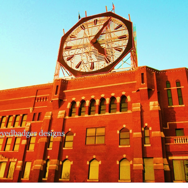 The Colgate Clock, New Albany Indiana Landmark, Original Photography