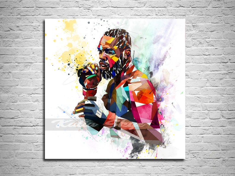 CANVAS PRINT Jon Jones ufc Art Martial Arts Man Cave Etsy