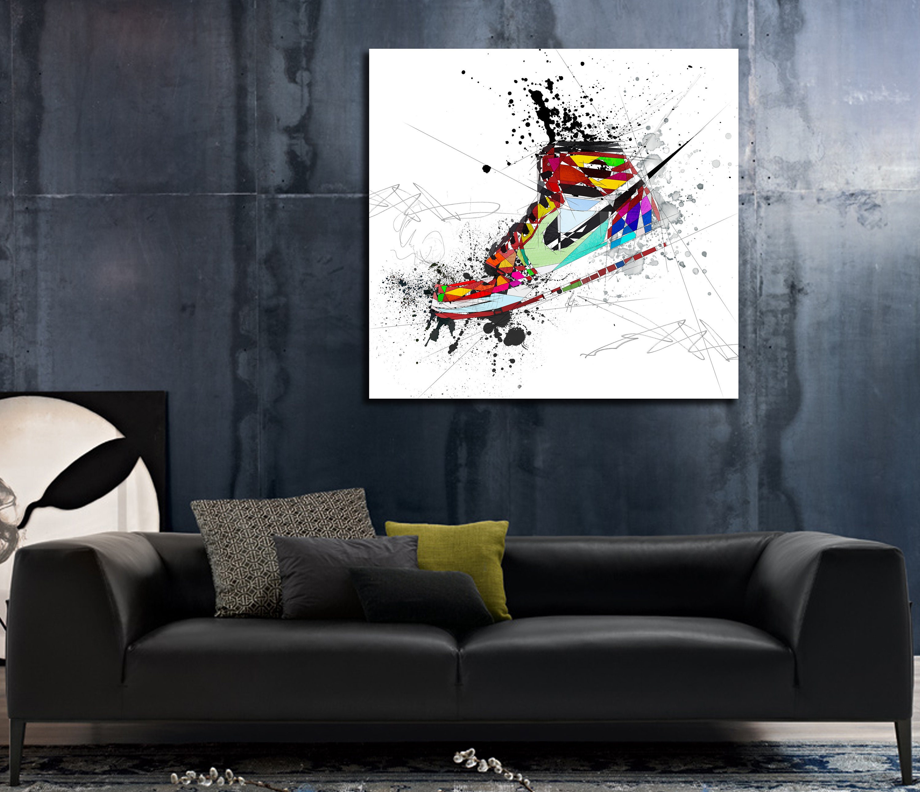 air jordan canvas wall art