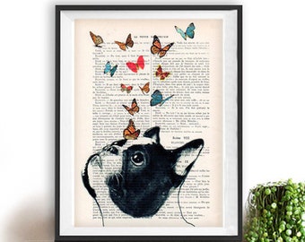 banksy art america modern art Bulldog folding paper,frenchie,art,deviant art,pop art,art attack,art deco,wall art,artist fine art