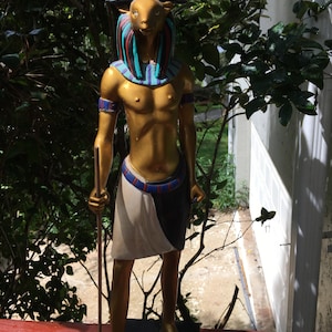Egyptian mythology figure .. cousin of Anubis