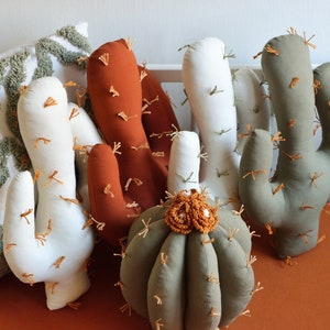 2 Kaktuskissen, Set mit 2 Kaktuskissen, Kaktuskissen, Boho-zimmerdeko, Boho-Dekor, Kinderzimmerdeko - MADE TO ORDER