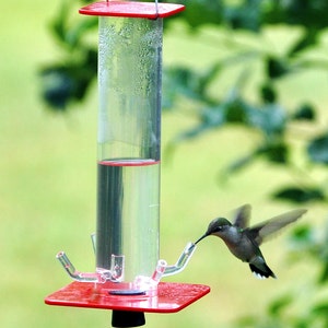 Hummingbird Feeder HB-1 by Peter's Feeders: The unique design let's you actually see the birds drinking. image 2