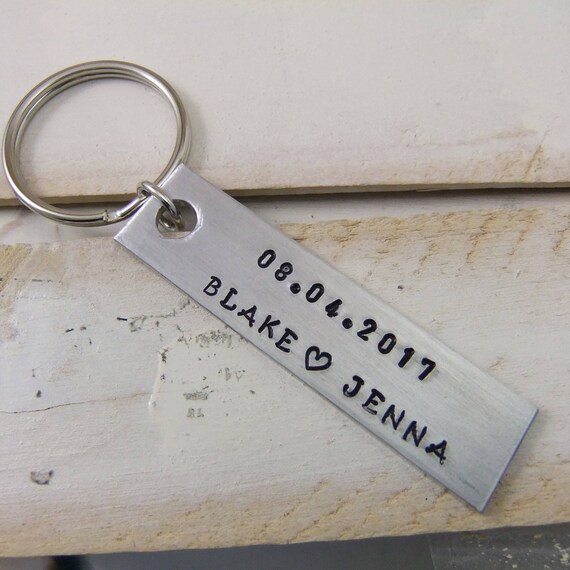 personalized keychain for boyfriend