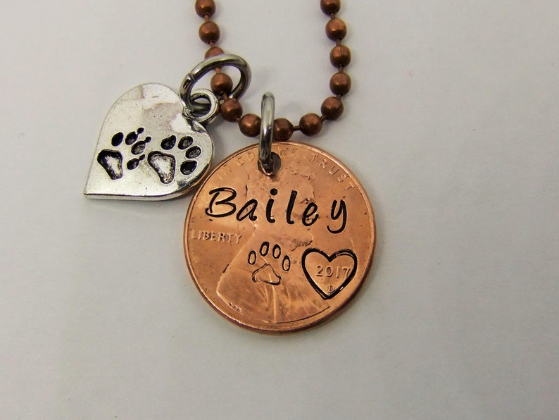 Pet Memorial Necklace Pet Remembrance Necklace Pet Remembrance Pet Memorial Jewelry Pet Memorial Gift Gift Pet Remembrance Necklace