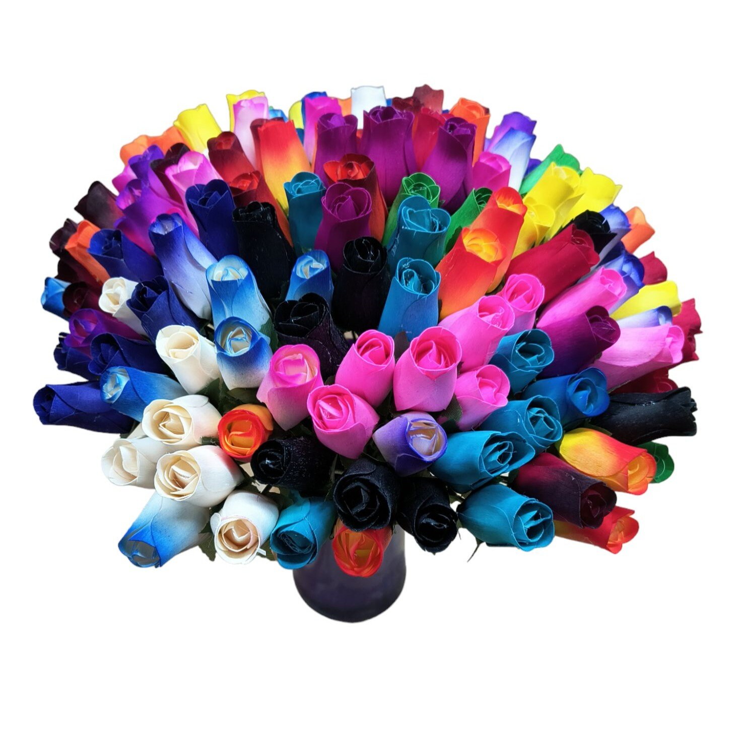Bulk 144 Individual Wooden Roses. Use for Crafts, Fundraisers, Give ...