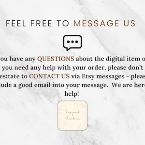 K&ouml;nnte beinhalten: Wei&szlig;er Hintergrund mit dem Text "FEEL FREE TO MESSAGE US". Das Bild enth&auml;lt eine Sprechblasen-Symbol und Text, der lautet: "Wenn Sie Fragen zu dem digitalen Artikel haben oder Hilfe bei Ihrer Bestellung ben&ouml;tigen, z&ouml;gern Sie bitte nicht, uns zu KONTAKTIEREN".