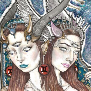 GEMINI DEMON GODDESS20 PRINT