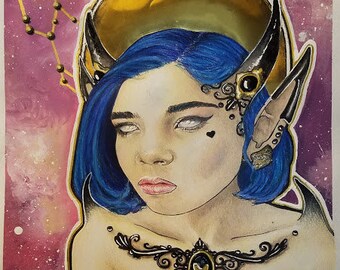 TAURUS DEMON GODDESS20 PRINT