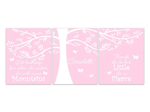 personalized nursery wall art