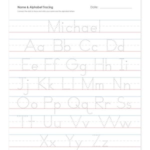 English Vertical Writing Book for Boys | Activity Workbook for Kids