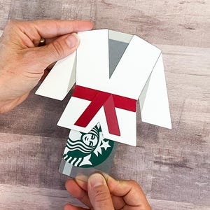 Karate Gift Card Holder, Gi Card, Martial Arts Gift Card Holder, Gift for Sensei, Taekwondo Gift, Jujitsu Gift Card, Judo  Gift