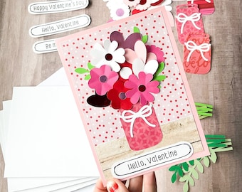 Aside From Food, You're My Favorite, DIY Valentine Card Making Kit