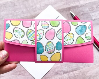 Easter Money Holder,  Happy Easter Cash Holder, Easter Basket Stuffer, Easter Cash Envelope, Easter Cash Sleeve