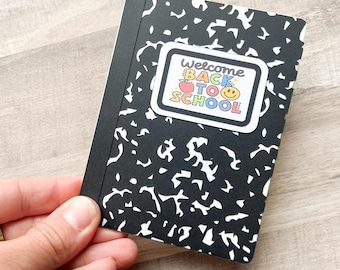 Notebook Gift Card Holder for Teacher, Thank You Teacher Gift, Teacher Appreciation Gift, End of School Year Gift, Back to School Gift