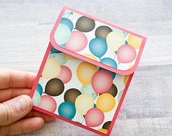 Gift Card Holder Birthday, Gift Card Wallet, Multiple Gift Cards, Happy Birthday Gift Card Holder, Happy Birthday Card