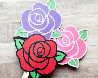 Rose Gift Card Holder, Valentine's Day Gift Card Holder, Flower Gift Card Holder, Mother's Day Gift, Gift Card Bouquet