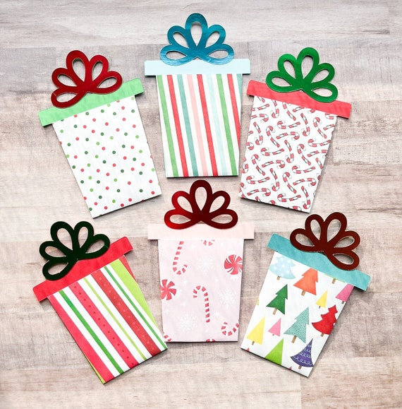 Christmas Gift Card Holders, Holiday Gift Card Holders, Stocking Stuffer,  Present Gift Card Holder, Teacher Gift 