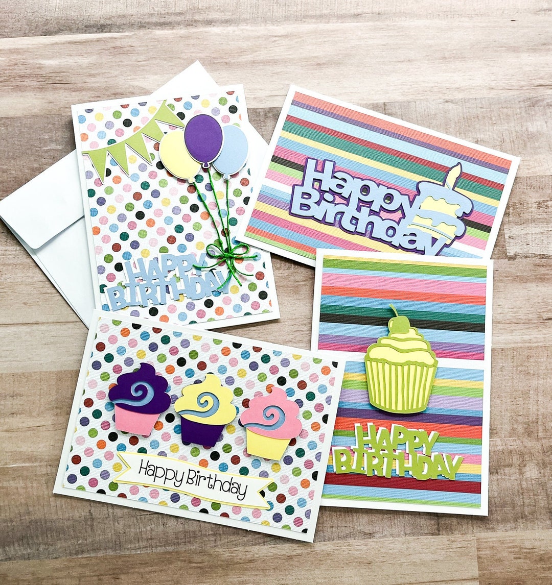 Birthday Cards Bulk Birthday Card Pack Set of Birthday - Etsy