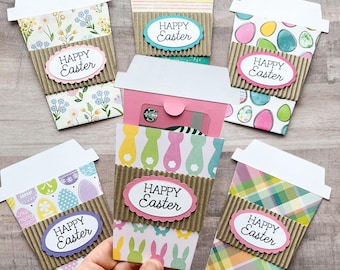 Easter Gift Card Holder, Coffee Cup Gift Card Holder, Gift for Easter Basket, Easter Basket Stuffer, Easter Teacher Gift