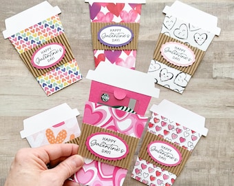 Galentines Day Coffee Cup Gift Card Holder, Valentine for Best Friend, Girl Gang Gift for Valentine's Day, Gift for Girl friends