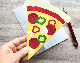 Pizza Gift Card Holder, Restaurant Gift Card Holder, Food Gift Card Holder, Birthday Gift Card Holder