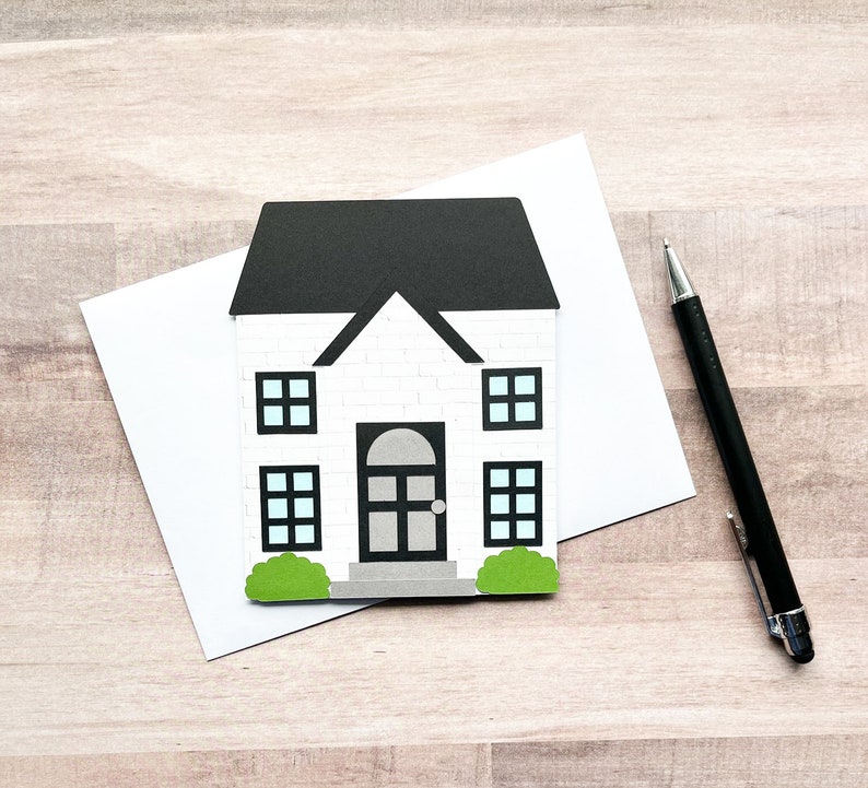 House Gift Card Holder New Home Gift Housewarming Gift Card Etsy