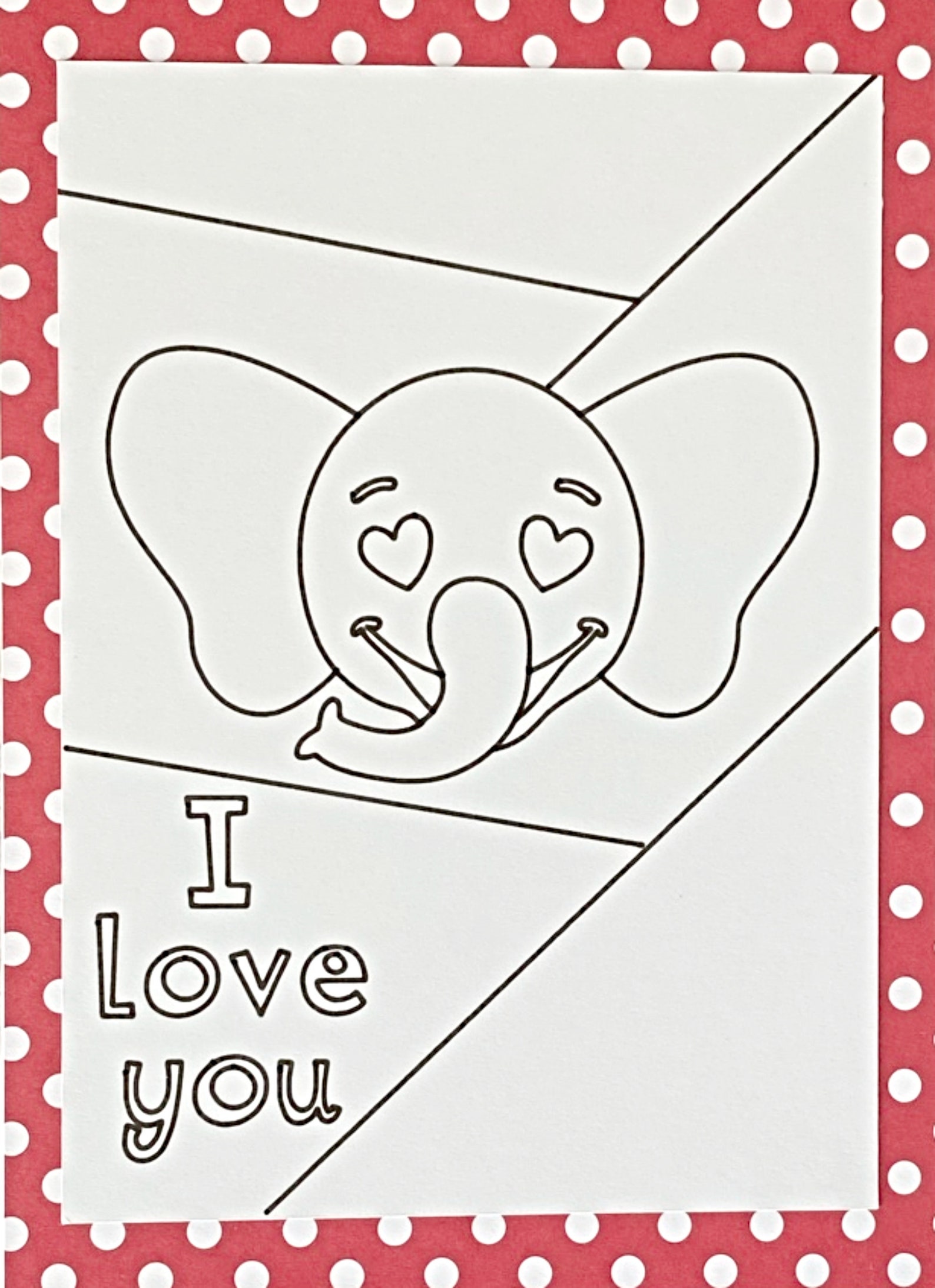 Color Your Own Cards Coloring Cards Set of 4 Coloring Cards | Etsy