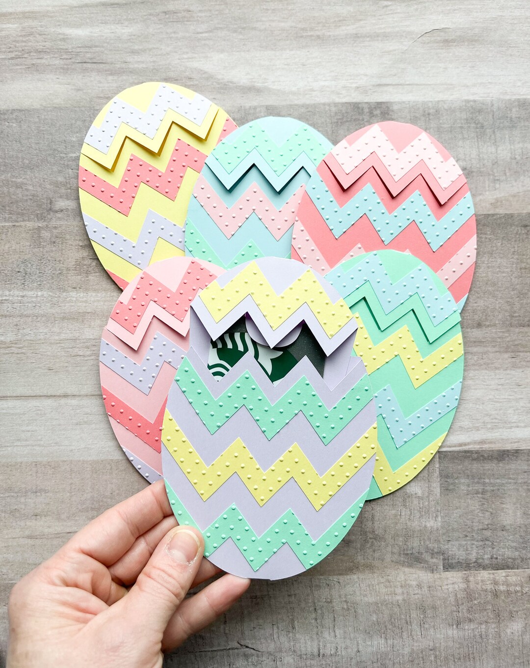 Easter Gift Card Holder Easter Egg Gift Card Holder Easter Etsy