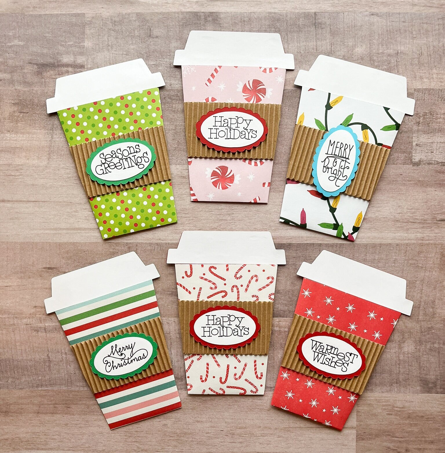 Coffee Cup, Gift Card Holder DIY Kit – Not Just Frames