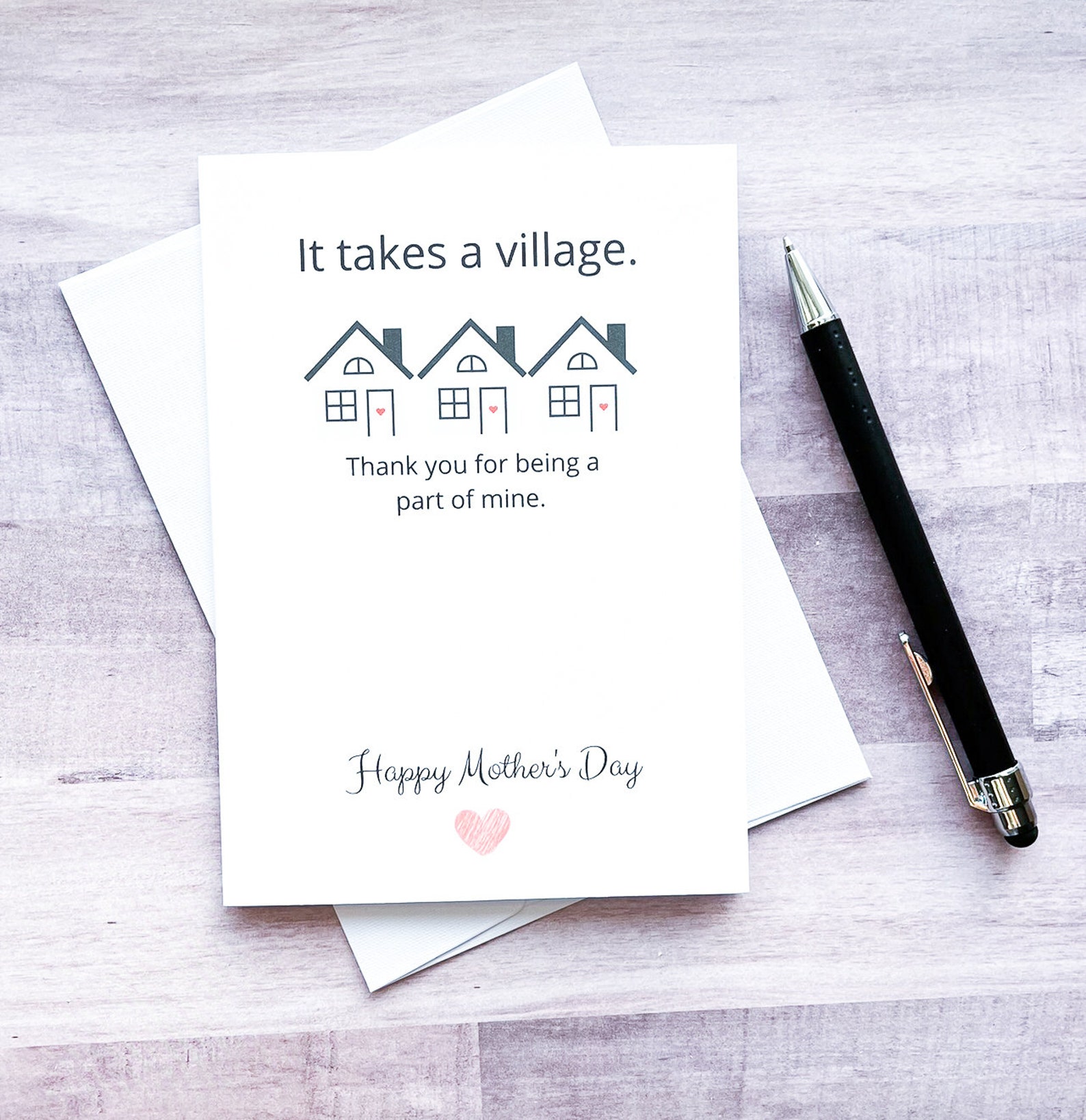 Happy Mother's Day Card for Friend Mother's Day Thank - Etsy