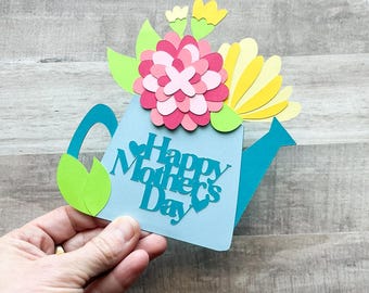 Mother’s Day Gift Card Holder, Garden Gift for Mom, Floral Gift Card Holder, Happy Mother’s Day Card, Gift for Her