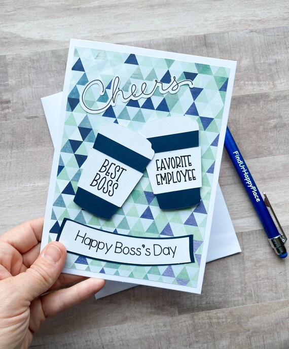 Boss Day Card Funny Card for Boss Card From Employee Boss - Etsy