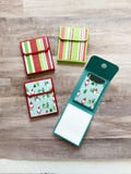 Gift Card Wallet, Multiple Gift Card Holder, Christmas Gift Card Holder, Stocking Stuffer for Teenager, Teacher Gift, Velcro Enclosure