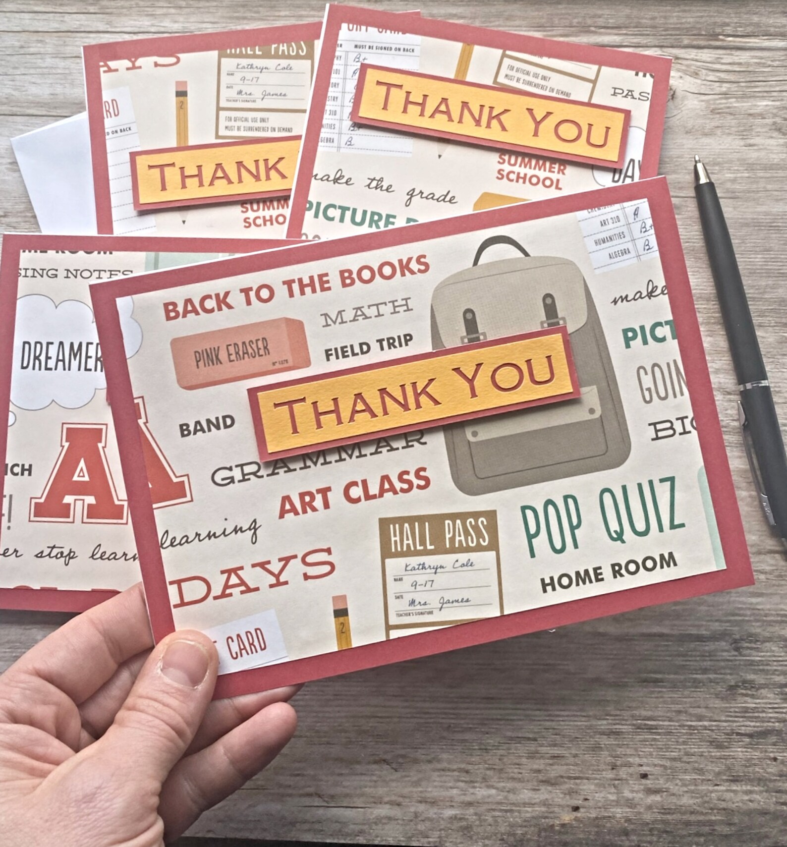 Teacher Thank You Cards Bulk Teacher Appreciation Card