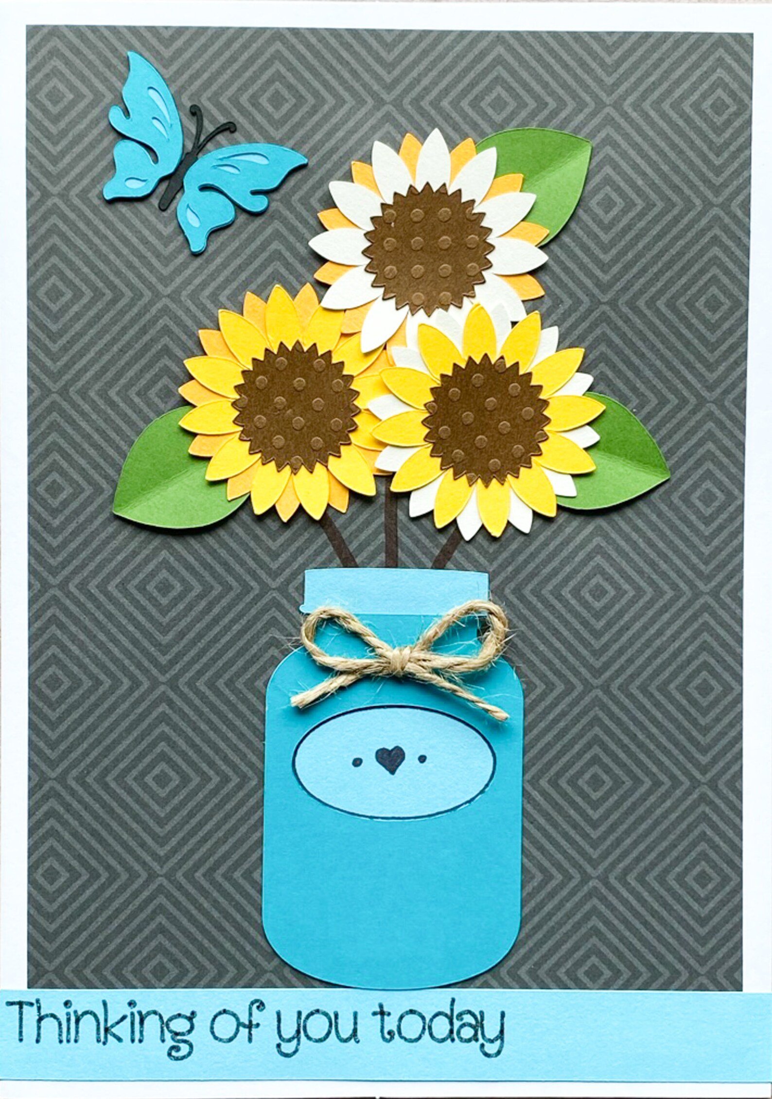 With Sympathy Card Thinking of You Card Death Anniversary  Etsy