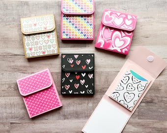 Gift Card Wallet, Multiple Gift Cards Holder, Valentine's Day Gift Card Holder, Valentines Gift for Teenager, Money Holder