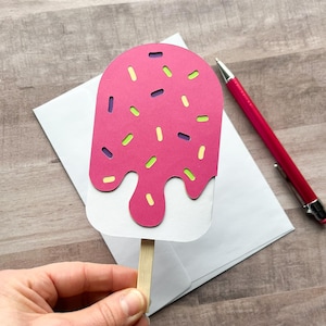 Porta tarjetas de regalo para helados, postres, comida y cumpleaños.