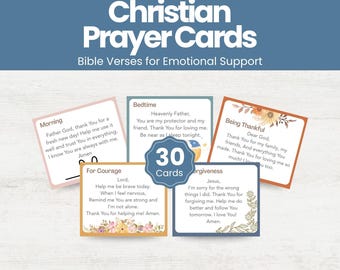 Day of prayer Cards Christian: Creative Prayer Cards For Kids' lunch box Morning prayer good night blessings