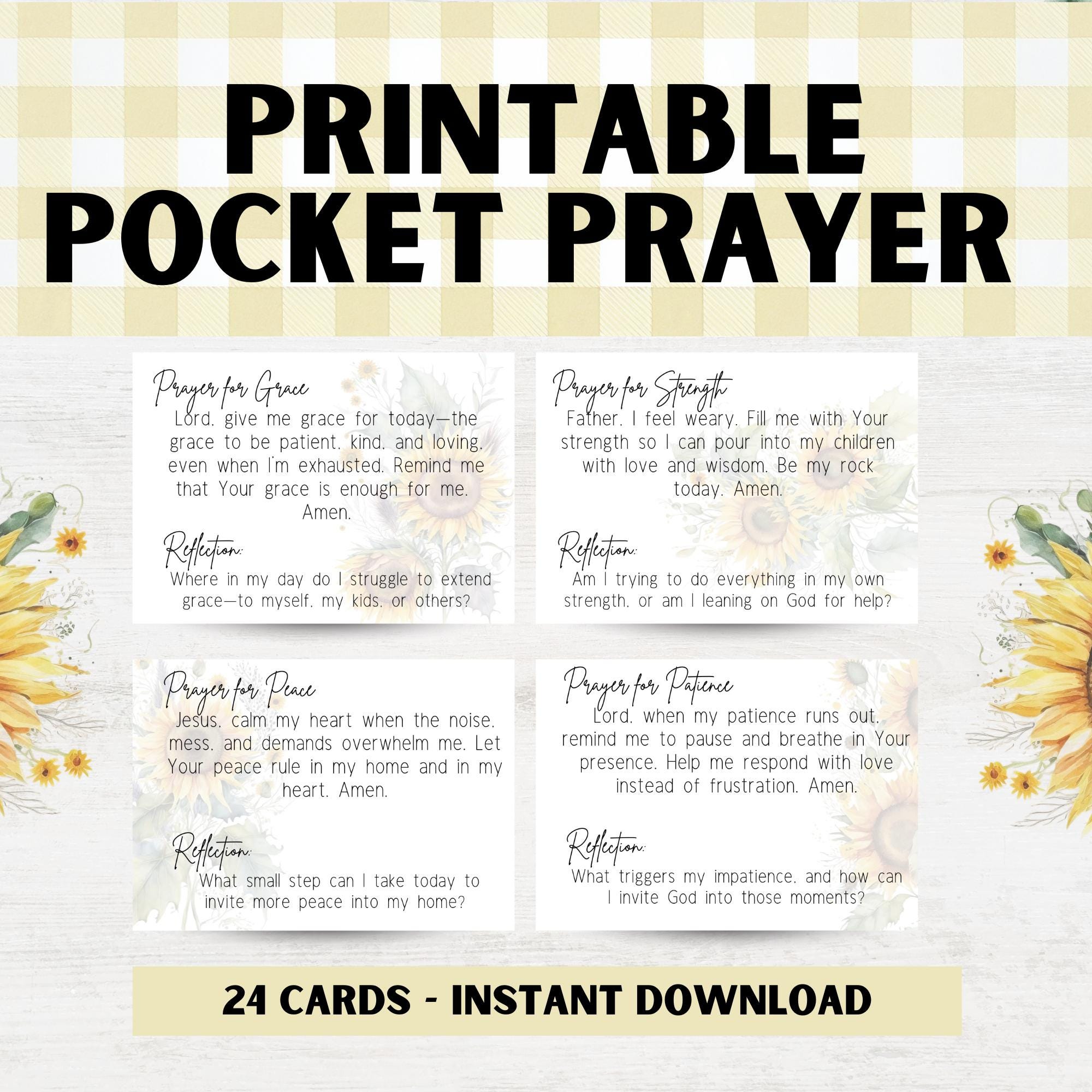 printable pocket prayer quilt - etsy uk