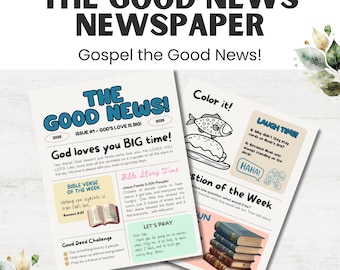 The Good News Newspaper for Kids: Fun Educational Learning (PDF Download)